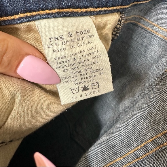 rag & bone High Rise Skinny Jeans - Picture 6 of 11